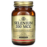 Selenium, 200 mcg, 100 Tablets (зміна артикула)