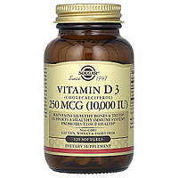 Vitamin D3 (Cholecalciferol), 250 mcg (10,000 IU), 120 Softgels