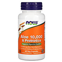 Aloe Vera 10000 & Probiotics - 60 vcaps