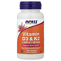 Vit D3 & K2 1,000 IU 45 mcg