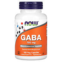 GABA 750mg 100 VCAPS