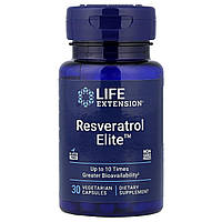 Resveratrol Elite, 30 vegetarian capsules