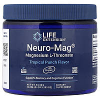 Neuro-Mag Magnesium L-Threonate (Tropical Punch), 93.35 grams