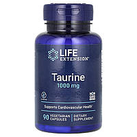 Taurine, 1000 mg, 90 vegetarian capsules