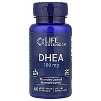 DHEA, 100 mg, 60 vegetarian capsules