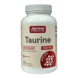 Таурін,Taurine Jarrow Formulas 1000 мг — 100 капсул