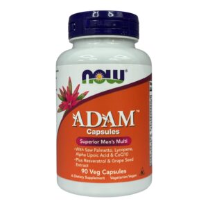 NOW Foods, ADAM, Superior Men's Multi, мультивітаміни для чоловіків, 90 рослинних капсул