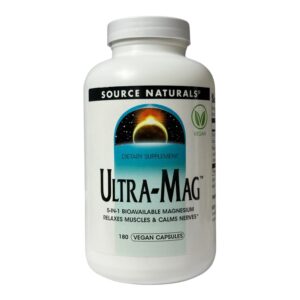 Source Naturals, Ultra-Mag - 180 веганських капсул