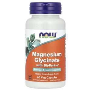 MAGNESIUM GLYCINATE WITH BIOPERINE 60 VCAPS