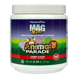 NaturesPlus, Animal Parade®, Mag Kidz®, вишня, 171 г
