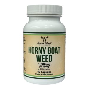 Тонізуючий комплекс,Horny Goat Weed Double Wood 1000 мг, 90 капсул