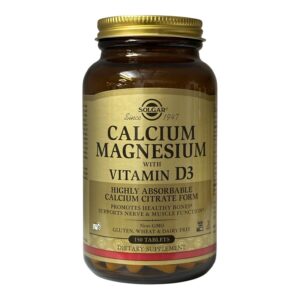 Solgar, Кальцій і магній із вітаміном D3, 150 таблеток