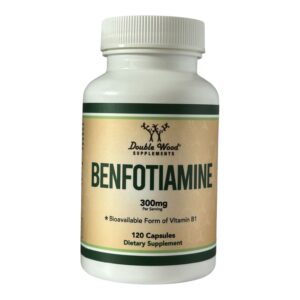 Бенфотіамін, Double Wood (Benfotiamine) - 300 мг, 120 капсул