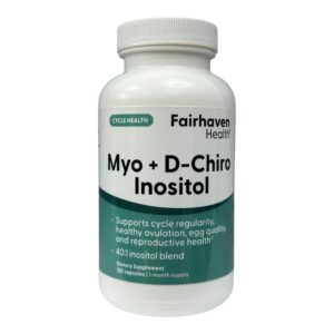 Fairhaven Health, PQQ, Myo та D-хіроінозитол, 120 капсул