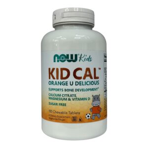 NOW Foods, Kid Cal, добавка з кальцієм для дітей, 100 жувальних таблеток