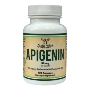 Апигенін, Apigenin 50 мг, 120 капсул — Double Wood Supplements