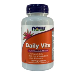 NOW Foods, Daily Vits™, мультивітаміни й мікроелементи, 120 веганських капсул