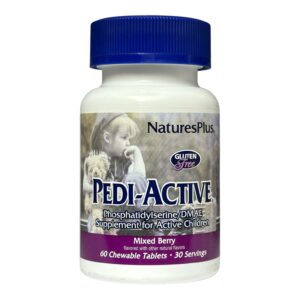NaturesPlus, Pedi-Active, ягідна суміш, 60 жувальних таблеток