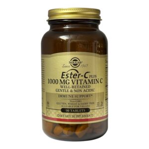 Solgar, Ester-C Plus, вітамін C, 1000 мг, 90 таблеток.