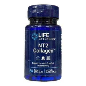 Life Extension, NT2 Collagen, 60 маленьких капсул (40 мг у капсулі)