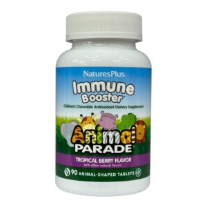 NaturesPlus, MagKidz®, Animal Parade®, жувальні таблетки з магнієм для дітей, вишня, 90 таблеток у формі тварин (50 мг у таблетці)