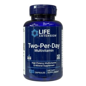 Life Extension, Two-Per-Day – Мультивітаміни для щоденного балансу, 120 капсул