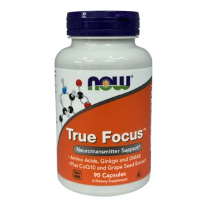 NOW Foods, True Focus, 90 рослинних капсул