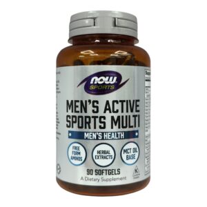 NOW Foods, Sports, комплексна добавка Active Sports для чоловіків, 90 капсул