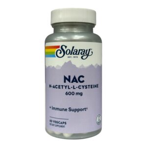 Solaray, NAC, 600 мг, 60 капсул