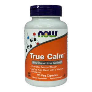 NOW Foods, True Calm™, заспокійлива добавка, 90 веганських капсул
