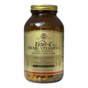 Solgar, Ester-C® Plus, вітамін C, 500 мг, 250 веганських капсул