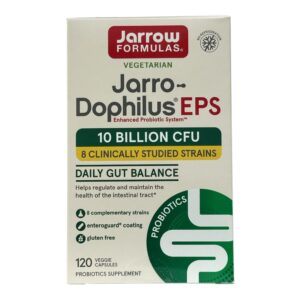 Пробіотик, Jarro-Dophilus EPS Jarrow Formulas — 5 млрд КУО, 120 вегетаріанських капсул