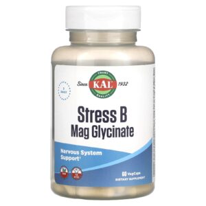 Stress B Magnesium Glycinate - 60 vcaps