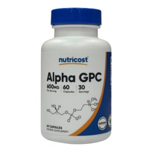 Nutricost, альфа-ГФХ, 60 капсул (300 мг у капсулі)