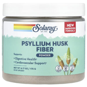 Psyllium Fiber, Powder, Unflavored (Jar-Plastic) 6.2oz
