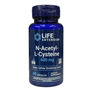 Life Extension, N-ацетил-L-цистеїн, 600 мг, 60 капсул