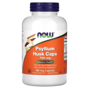 PSYLLIUM HUSK 700mg + PECTIN 180 VCAPS