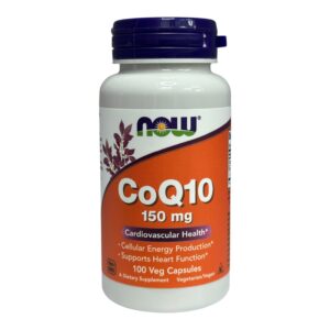 NOW Foods, коензим Q10, 150 мг, 100 рослинних капсул