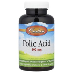 Folic Acid 800mcg 1000 Tablet